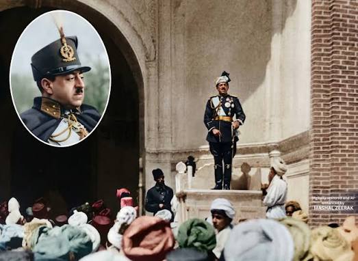 Ghāzī Amānullāh Khān was the sovereign of the Kingdom of Afghanistan from 1919 to 1929, first as Emir and after 1926 as King.