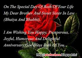 Happy birthday wishes sms for brother. 17 Marriage Anniversary Message Bhaiya Bhabhi Popular Concept
