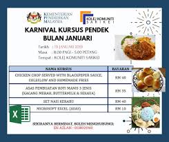 Kolej komuniti merupakan satu sistem pendidikan tinggi di malaysia di bawah pengurusan jabatan pengajian politeknik dan. Kursus Pendek Bulan Januari 2019 Kolej Komuniti Sarikei Facebook