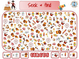 Check out our seek and find puzzle selection for the very best in unique or custom, handmade pieces from our shops. Circus Seek And Find Treasure Hunt 4 Kids Printable Activity