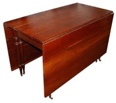 Antique Solid Cherry Dining Table Drop Leaf Style Drop Leaf Table Dining Table Antiques
