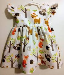 Woodland Animal Dress Forest Animals Dress Woodland Animals Etsy Toddler Dress Twirl Dress Woodlands Dress