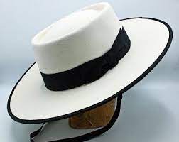The Portuguese Riding Hat Handmade Bolero Hat Etsy In 2020 Black Wide Brim Hat Riding Hats Wide Brim Hat Men