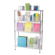 This handy, compartmentalized desktop carousel is perfect for keeping all your markers, scissors, pens, pencils, inks, brushes and more tidy, organized and accessible. Recollections Craft Storage Systems 4 Tier Shelving Unit Craft Storage Craft Room Office Storage