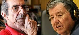 Están clavadas dos cruces...