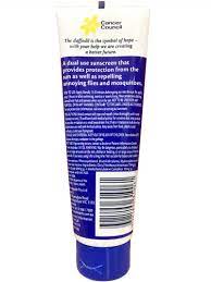 Each uses a different mechanism for protecting skin and maintaining stability in sunlight. Ocean Paradise Cancer Council Sunscreen Spf30 Insect Repel Tube
