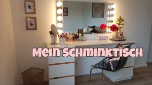 Ihr bietet auf einen rollcontainer von ikea gibt es nicht mehr bei ikea zu kaufen in einer anderen kleinanzeige biete ich noch einen farblich passenden schreibtisch von ikea an. Mein Schminktisch Inkl Inhalt Ikea Schminktisch Diy Die Siwuchins Youtube