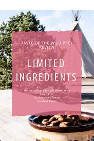 Taste Of The Wild Prey Kibble We Like Dog Nutrition Limited Ingredient Dog Food Dog Health