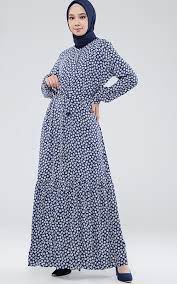 Tren gamis motif bunga tahun 2020, ini 7 rekomendasinya! 10 Gamis Motif Bunga Yang Nyaman Dan Cantik