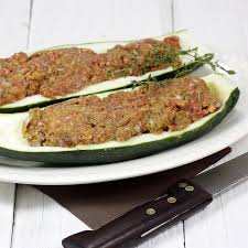 Courgettes Farcies Gratinees Courgettes Farcies Recette Courgette Farcie Recette Avec Courgette