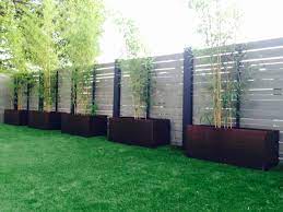 Maybe you would like to learn more about one of these? Green Lake Corten Steel Planters And Bamboo Modern Seattle By Nice Planter Houzz