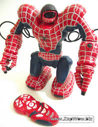 Spider Man 2004 Spidersapien 14 Rc Ai Robot Guard Wowwee Zapwow Hq