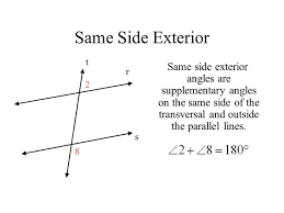 Transversal And Parallel Lines Ppt Video Online Download Transversal And Para Script Type App Exterior Angles Exterior Siding Alternate Interior Angles