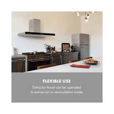 Klarstein Klarstein Darya Hotte Aspirante 90 Cm 310 M H Inox Argent Klarstein Hotte Rue Du Commerce