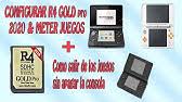 3 juegos para nintendo ds, ds lite, dsi, ds xl. Tutorial Como Ponerle Juegos A La R4 2018 Youtube