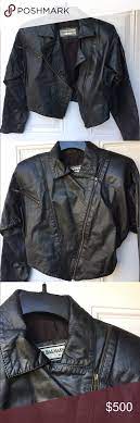 Pierre Balmain Leather Jacket From The 80s Fashion Balmain Leather Jacket Vintage Leather Jacket