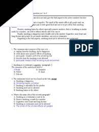 Jika ada sedang mencari contoh soal procedure text essay dan jawaban. Soal Hortatory Text Smoking Tobacco Smoking