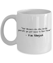 Bangtan Boys Jhope K Pop Bts Quotes Coffee Mug For Bts Fans Kpop Merchandise Mug Cup Ceramic Bts Quotes Coffee Quotes Mugs