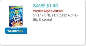 Achetez post alpha bits céréales à walmart canada. Post Alpha Bits Cereal Just 1 37 At Walmart