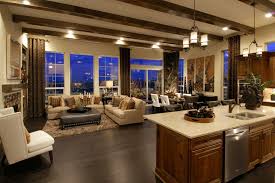 Open plan living floor plans. Open Kitchen Dining And Living Room Floor Plans Novocom Top