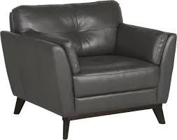 Sofia Vergara Gabriele Gray Leather Chair Grey Leather Chair Affordable Chair Living Room Leather