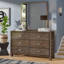Bedroom vendome furniture bed classic king sets tempat tidur acme jati ukiran traditional queen 4pc patina jepara murah room antique. Gracie Oaks Britteny 6 Drawer Combo Dresser Wayfair Dresser With Mirror Double Dresser Bedroom Collections Furniture