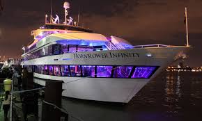 Dessert and beverages are available for an additional cost. Hornblower New York Christmas Dinner Cruise