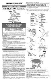 Black & decker biscuit joiner workmate 225 type 6. Black Decker Wm225 Wm225 Type 5 User Manual Manualzz