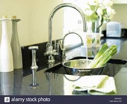 water running from tap fitting on leeks