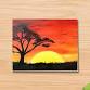Paint Nite: African Sun