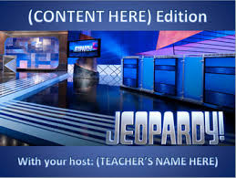 In this tutorial you will learn how to make a powerpoint jeopardy game. Jeopardy Review Template By Speight Ed Teachers Pay Teachers