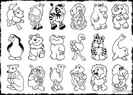 These digital coloring pages for kids and adults are. Coloring Pages For Kids Zoo Drawing With Crayons