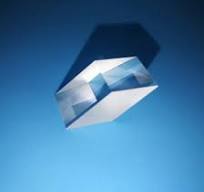 Cristal Óptico Diamante Romboidal Diagonal Rombo Prisma ...