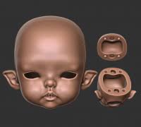 bjd magnet ears" 3D Models to Print