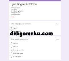 Watch and show short videos about #kegabutan on likee. Link Ujian Tingkat Ketololan Google Form Docs 2020 Debgameku