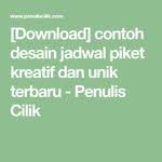 Gambar tersebut bisa anda unduh langsung, caranya silahkan klik pada. Download Contoh Desain Jadwal Piket Kreatif Dan Unik Terbaru Penulis Cilik Kreatif Desain Tulisan