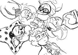 Free printable miraculous ladybug coloring pages kwami coloriage. Tumblr