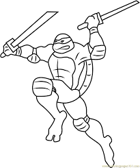 Do you know them all ? Leonardo Attacking Coloring Page For Kids Free Teenage Mutant Ninja Turtles Printable Coloring Pages Online For Kids Coloringpages101 Com Coloring Pages For Kids