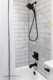 My Modern Small Bathroom Makeover Sources Inspiration For Moms In 2020 Small Bathroom Makeover Modern Small Bathrooms Bathroom Makeover