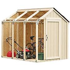2x4basics 90192mi custom shed kit with peak roof