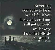 Importace Of Friends Self Respect Respect Quotes Self Respect Quotes True Quotes