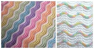 If you love knitting baby blankets, consider knitting for project linus, an organization provides handmade blankets from knitters like you to children who are ill, traumatized get the free knitting pattern. Feather And Fan Rainbow Baby Blanket Free Knitting Pattern