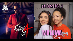 Maluma lanza nuevo sencillo titulado felices los 4. Maluma You Tube Felices Los 4