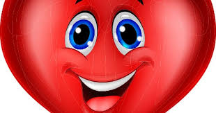 Blue Eyed Heart Funny Emoticons Smiley Emoticon