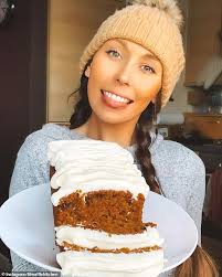 Sugar, vegetable oil, eggs, flour, salt, baking soda, baking powder, cinnamon, and grated carrots. Baker Eloise Head Reveals Her Incredible Carrot Cake Loaf Recipe Sound Health And Lasting Wealth