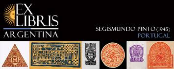 Ex Libris Argentina: SEGISMUNDO MANUEL PERES RAMIRES PINTO, Portugal 1945