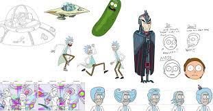 Basada en los inolvidables personajes doc y marty mcfly de la clásica trilogía de regreso. Animacion Arte Y Diseno De Personajes En Rick And Morty