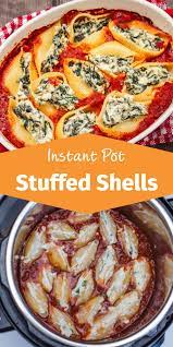 The Best Instant Pot Stuffed Shells Recipe Recipe Instant Pot Pasta Recipe Instant Pot Dinner Recipes Easy Instant Pot Recipes