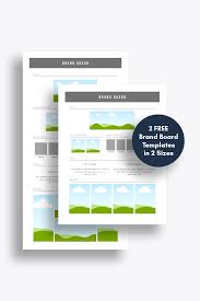 Choose from canva's library of brand guideline templates. How To Quickly Create A Brand Board For Your Business Free Templates Productive And Free