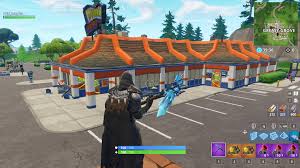 Are you team burger or team pizza? Every Fortnite Map Change In The V6 22 Update Durr Burger Soccer Field Retail Row And More Fortnite Intel